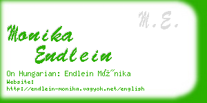 monika endlein business card